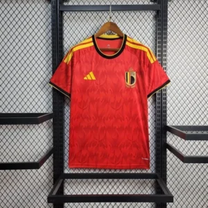 Camisa Seleção Bélgica Home Versão Torcedor Copa Do Mundo 2026 Vermelho Adidas