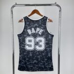 Camiseta Regata NBA Brooklyn Nets BAPE Mitchell & Ness Preta 1993 - Imagem 2