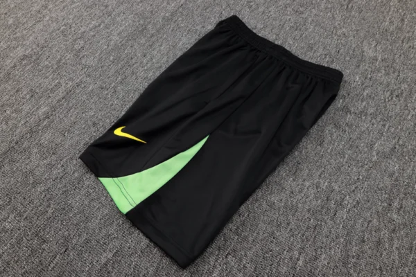Conjunto Regata e Calção Treino Brasil Torcedor 2025 Preta Nike - Imagem 4