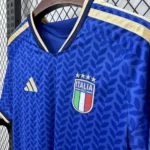 Camisa Seleção Itália Home Versão Torcedor Copa Do Mundo 2026 Azul Adidas - Imagem 4