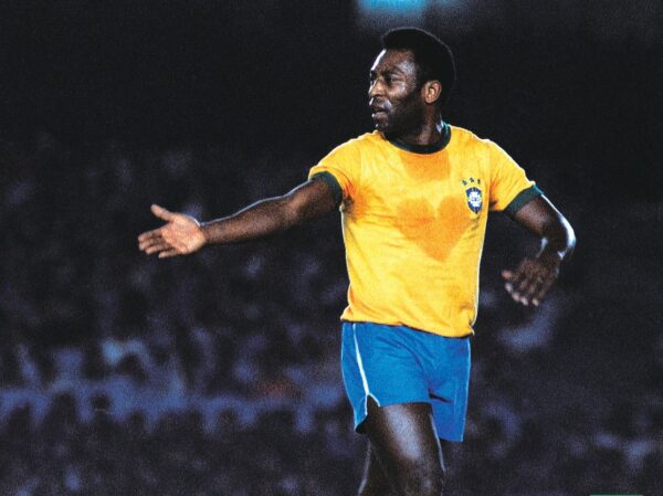 Camisa Retrô Clássica Seleção Brasileira Home - Brasil Amarelo – 1972 - Imagem 8