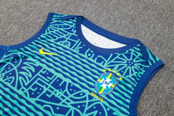 Conjunto Regata e Calção Treino Brasil Torcedor 2025/26 Nike - Imagem 2