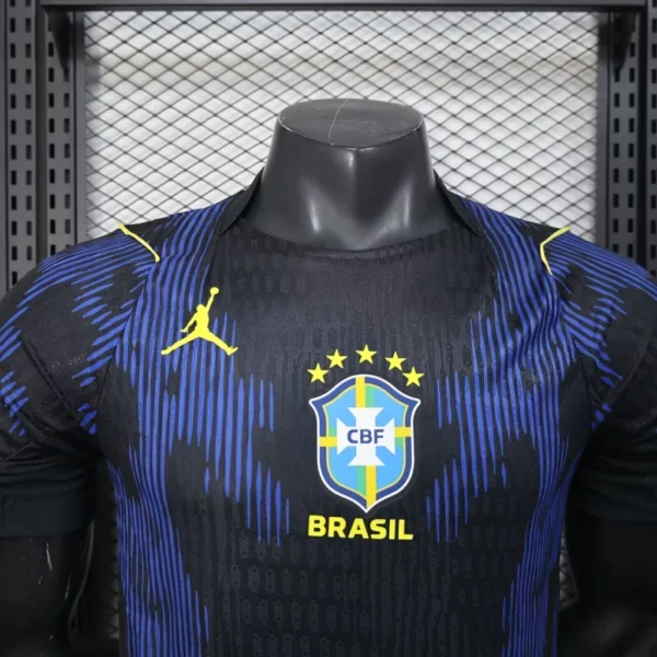 Camisa Brasil Seleção Brasileira Away Azul Jogador Copa do Mundo 2026 Jordan Nike - Imagem 2