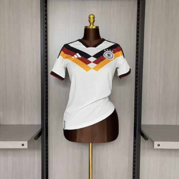 Camisa Seleção Alemanha Home Feminina Copa Do Mundo 2026 Branco Adidas - Imagem 3