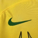 Camisa Brasil Seleção Brasileira Concept Jesus Cristo Versão Torcedor Masculina Amarela 2026 Nike - Imagem 3