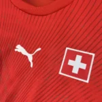Camisa Seleção Suíça Home Versão Torcedor Copa Do Mundo 2026 Vermelha Puma - Imagem 2