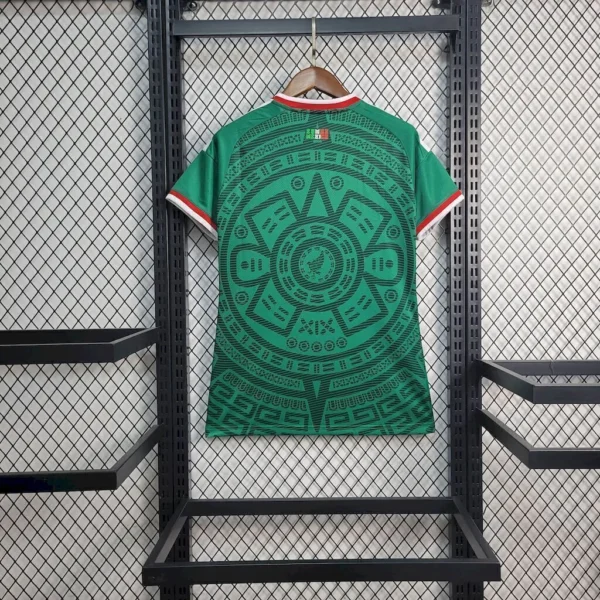 Camisa Seleção México Home Feminina Copa Do Mundo 2026 Verde Adidas - Imagem 5
