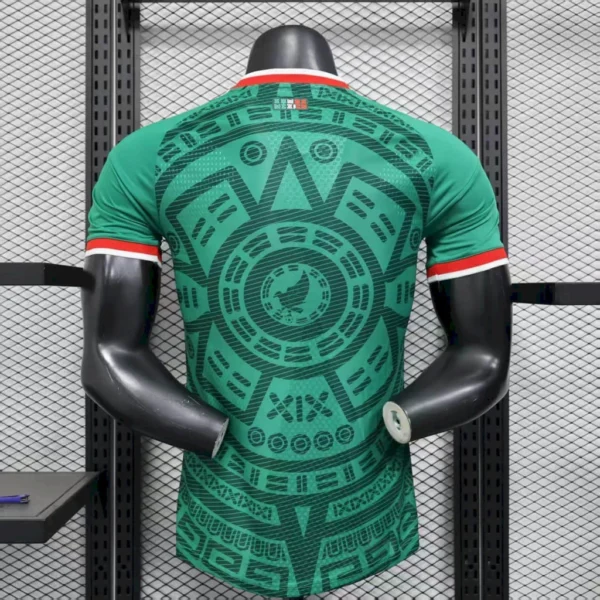 Camisa Seleção México Home Versão Jogador Copa Do Mundo 2026 Verde Adidas - Imagem 5