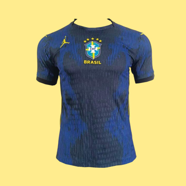 Camisa Brasil Seleção Brasileira Away Azul Jogador Copa do Mundo 2026 Jordan Nike - Imagem 5