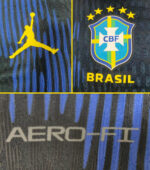 Camisa Brasil Seleção Brasileira Away Azul Jogador Copa do Mundo 2026 Jordan Nike - Imagem 7