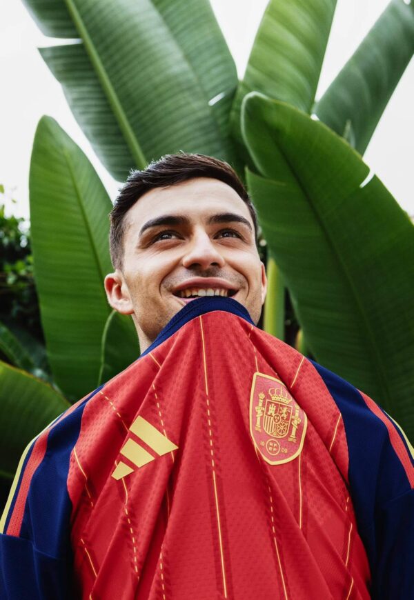 Camisa Seleção Espanha Home Versão Jogador Copa Do Mundo 2026 Vermelha Adidas - Imagem 14