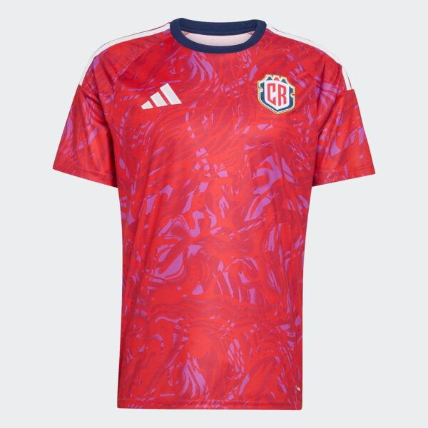 Camisa Seleção Costa Rica Home Versão Torcedor Copa Do Mundo 2026 Vermelho Adidas - Imagem 8