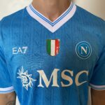 Camisa Napoli Home Versão Torcedor 25/2026 Azul EA7 Armani - Imagem 2