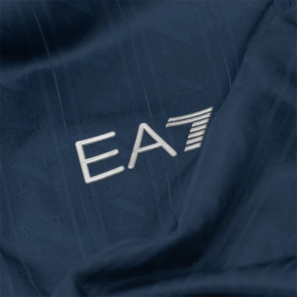 Camisa Napoli Especial Versão Torcedor 25/2026 Preta EA7 Armani - Imagem 4