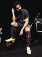 Camisa Paris Saint-Germain - PSG 4Th Versão Jogador 25/2026 Preta Jordan - Imagem 4