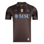 Camisa Napoli Third Versão Torcedor 25/2026 Café EA7 Armani