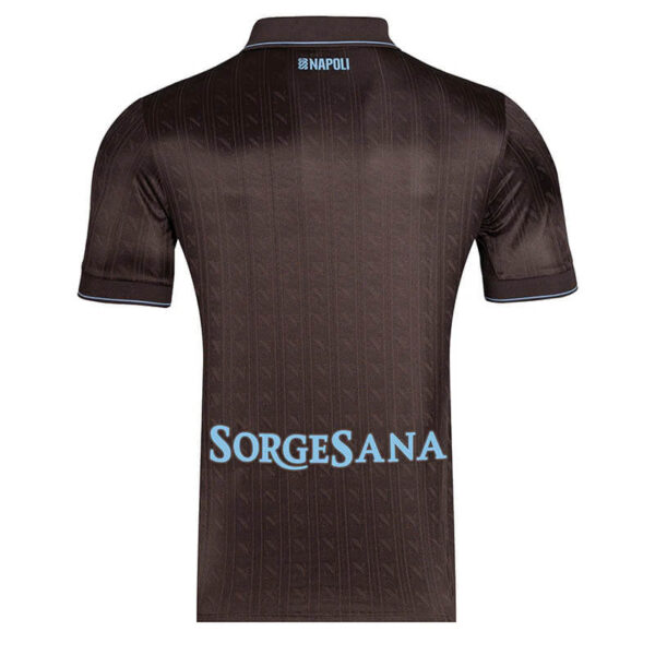 Camisa Napoli Third Versão Torcedor 25/2026 Café EA7 Armani - Imagem 9