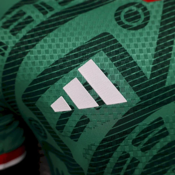 Camisa Seleção México Home Versão Jogador Copa Do Mundo 2026 Verde Adidas - Imagem 2