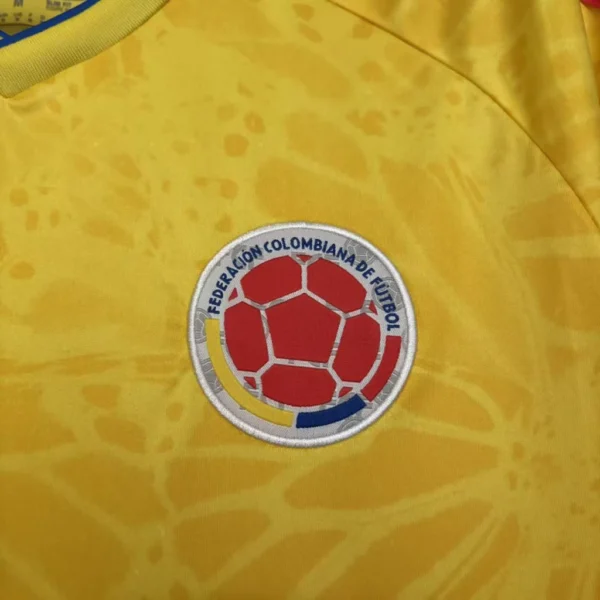 Camisa Seleção Colômbia Home Versão Torcedor Copa Do Mundo 2026 Amarelo Adidas - Imagem 5