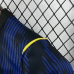 Camisa Brasil Seleção Brasileira Away Torcedor Manga Longa Copa do Mundo 2026 Jordan Azul Nike - Imagem 3