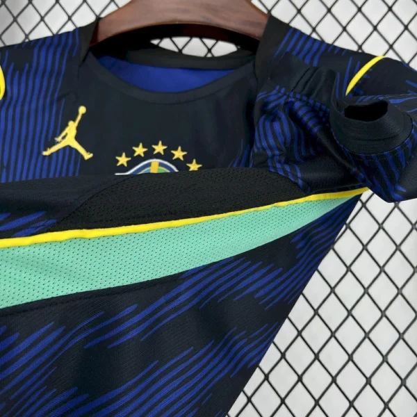 Camisa Brasil Seleção Brasileira Away Torcedor Copa do Mundo 2026 Jordan Azul Nike - Imagem 9