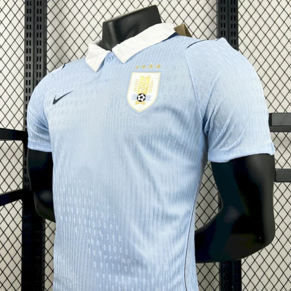 Camisa Seleção Uruguai Home Versão Jogador Copa do Mundo 2026 Nike Azul - Imagem 2