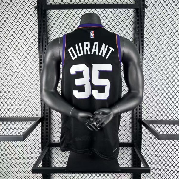 Camiseta Regata Basquete NBA Phoenix Suns Statemant Edition 2025/26 Preta Jordan - Imagem 9