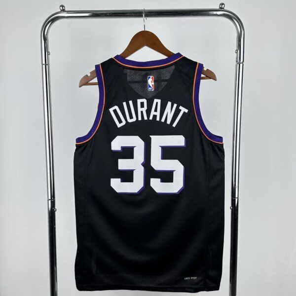 Camiseta Regata Basquete NBA Phoenix Suns Statemant Edition 2025/26 Preta Jordan - Imagem 11