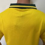 Camisa Retrô Clássica Seleção Brasileira Brasil – Veludo - Umbro – Amarela – 1994 - Imagem 11