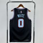 Camiseta Regata Basquete NBA Chicago Bulls City Edition 2025/26 Preta Nike - Imagem 11