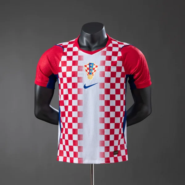 Camisa Seleção Croácia Home Versão Jogador Copa Do Mundo 2026 Branca Nike - Imagem 10