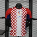 Camisa Seleção Croácia Home Versão Jogador Copa Do Mundo 2026 Branca Nike