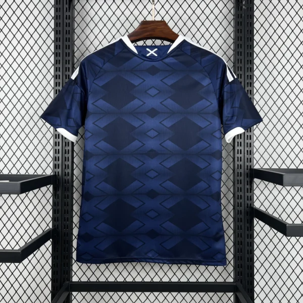 Camisa Seleção Escócia Home Versão Torcedor Copa Do Mundo 2026 Azul Adidas - Imagem 5