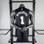 Camiseta Regata Basquete NBA San Antonio Spurs City Edition 2025/26 Preta Nike - Imagem 2