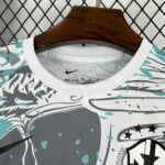 Camisa Brasil Seleção Brasileira Concept Arara Azul Versão Torcedor Masculina Branca 2026 Nike - Imagem 2