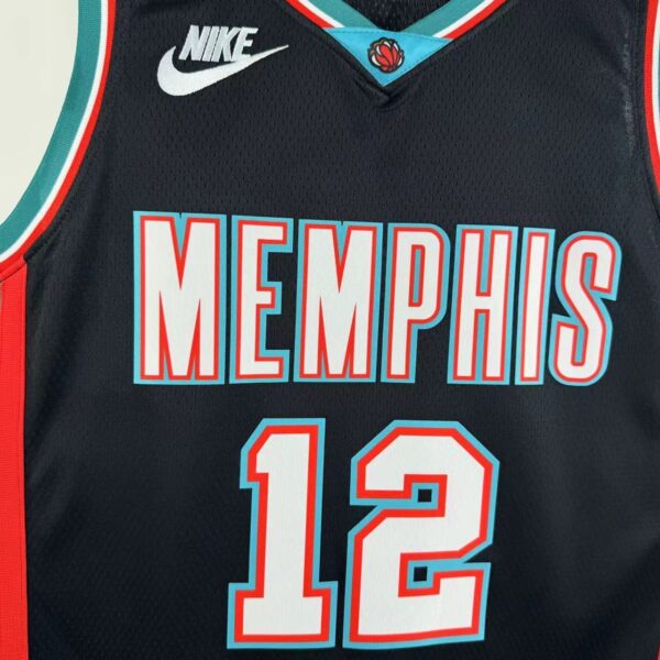 Camiseta Regata NBA Memphis Grizzlies Classic Edition 2025/26 Preta Nike - Imagem 5