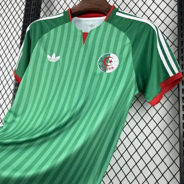 Camisa Seleção Argélia Away Versão Torcedor Copa Do Mundo 2026 Verde Adidas - Imagem 2