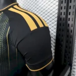 Camisa Seleção Argélia Goleiro Versão Jogador Copa Do Mundo 2026 Preta Adidas - Imagem 2