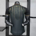 Camisa Seleção Argélia Goleiro Versão Jogador Copa Do Mundo 2026 Preta Adidas - Imagem 3