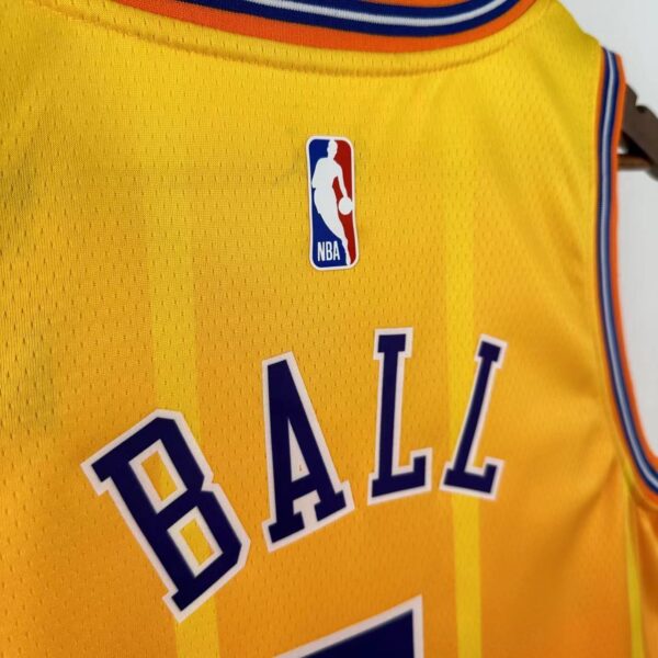 Camiseta Regata Basquete NBA Charlotte Hornets Statement Edition 2025/26 Laranja Jordan - Imagem 8