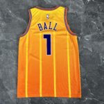 Camiseta Regata Basquete NBA Charlotte Hornets Statement Edition 2025/26 Laranja Jordan - Imagem 10