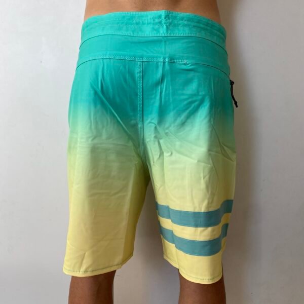 Bermuda Hurley Verde com Amarelo Degradê 2026 - Imagem 5