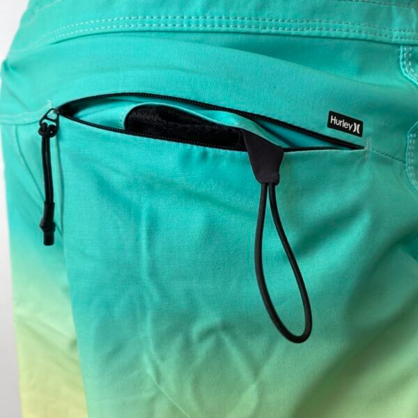 Bermuda Hurley Verde com Amarelo Degradê 2026 - Imagem 10