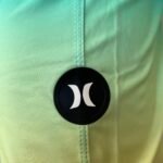 Bermuda Hurley Verde com Amarelo Degradê 2026 - Imagem 8
