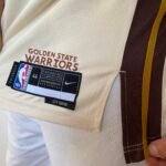 Camiseta Regata NBA Golden State Warriors Curry 30 City Edition Bege 2025/26 Nike - Imagem 7