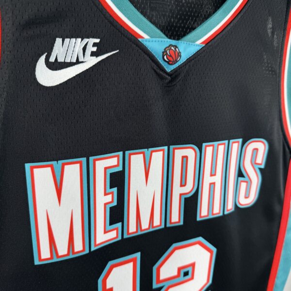Camiseta Regata NBA Memphis Grizzlies Classic Edition 2025/26 Preta Nike - Imagem 6