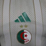 Camisa Seleção Argélia Home Versão Jogador Copa Do Mundo 2026 Branca Adidas - Imagem 3