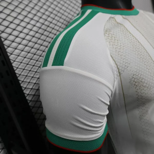 Camisa Seleção Argélia Home Versão Jogador Copa Do Mundo 2026 Branca Adidas - Imagem 4