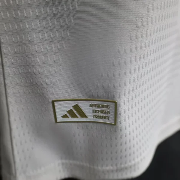 Camisa Seleção Argélia Home Versão Jogador Copa Do Mundo 2026 Branca Adidas - Imagem 5