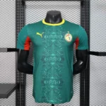 Camisa Seleção Senegal Away Versão Jogador Copa Do Mundo 2026 Verde Puma